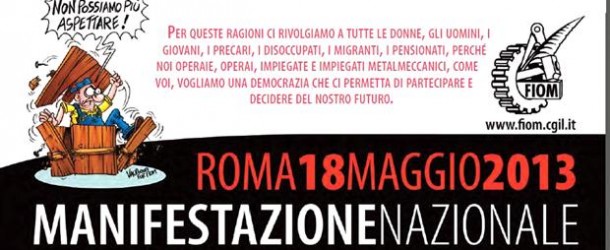 roma 18 maggio: partecipa anche rodota’