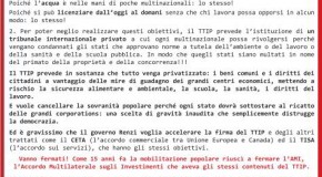 stop ttip: volantino